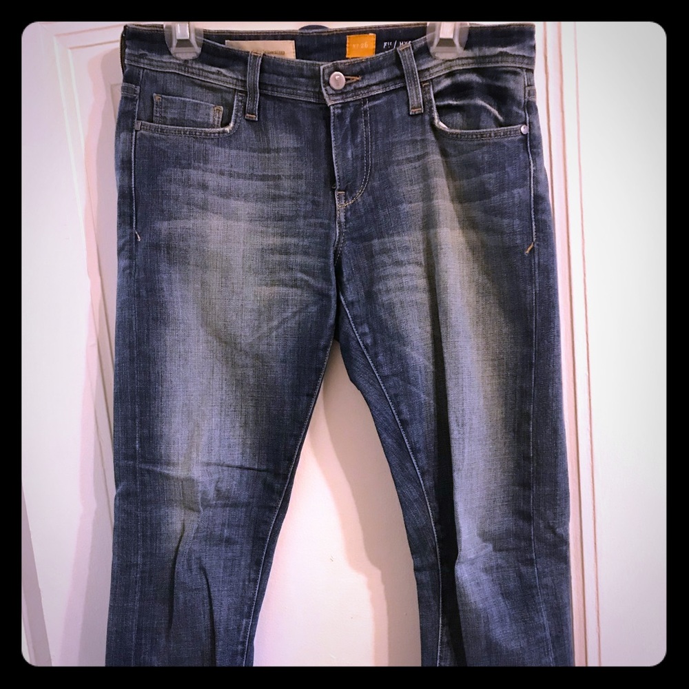 Pilcro cropped jeans
